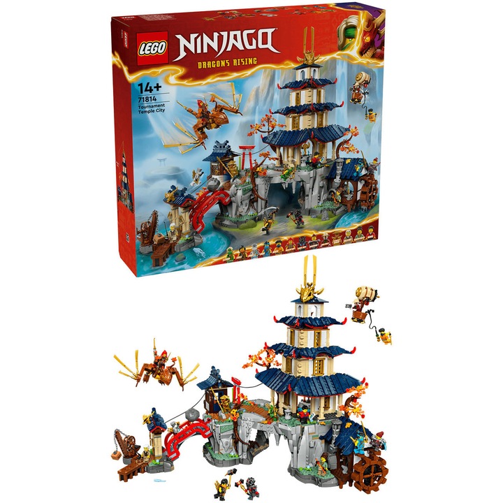 LEGO® NINJAGO® - Турнирът в Темпъл Сити 71814, 3489 части