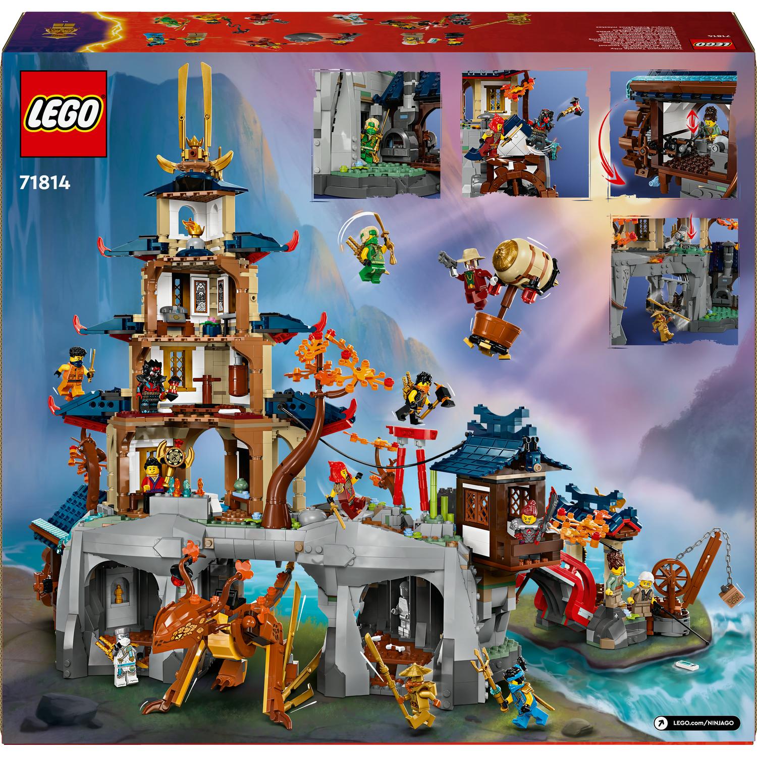 LEGO® NINJAGO® - Orasul templelor la turneu 71814, 3489 piese