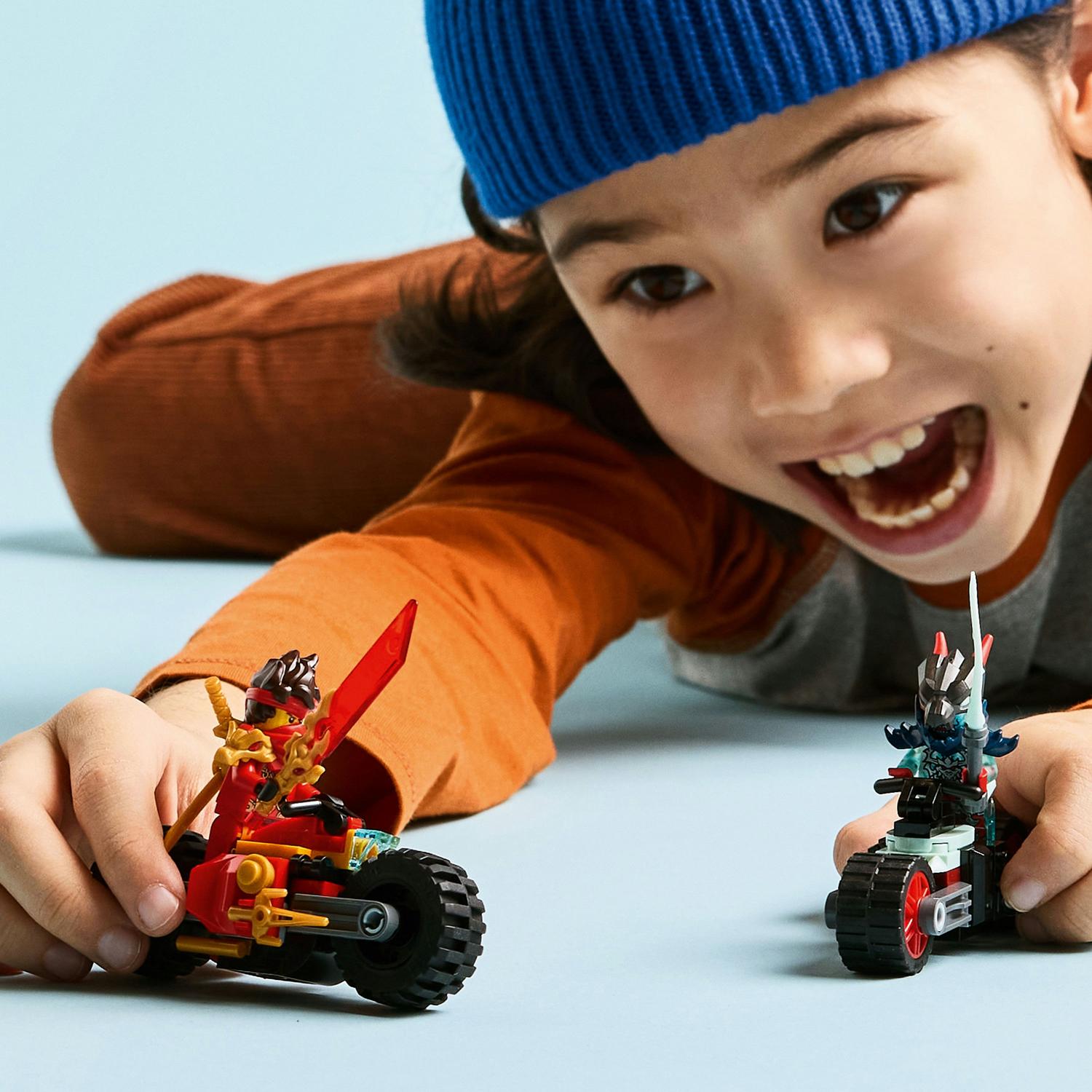 LEGO® NINJAGO® - Cursa de viteza cu motocicleta lui Kai 71838, 79 LEGO® NINJAGO® - Cursa de viteza cu motocicleta lui Kai 71838, 79
