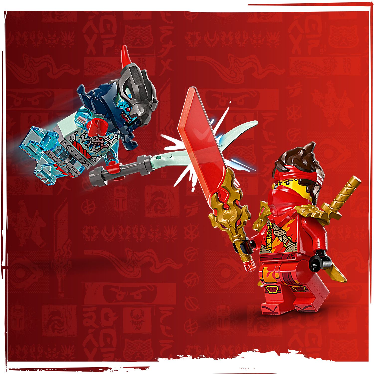 LEGO® NINJAGO® - Cursa de viteza cu motocicleta lui Kai 71838, 79