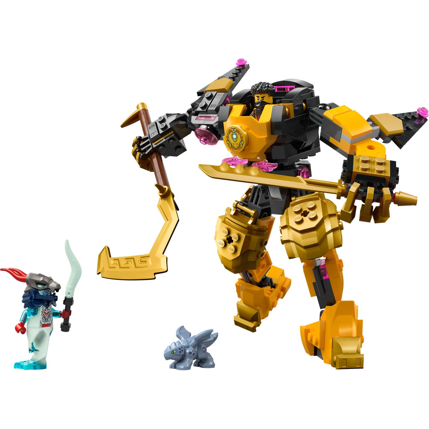 ⭐rii2828⭐ LEGO® NINJAGO® - Robotul de lupta Spinjitzu al lui Arin