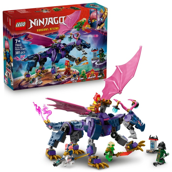 LEGO® NINJAGO® - Великият дракон Ронту 71842, 381 части