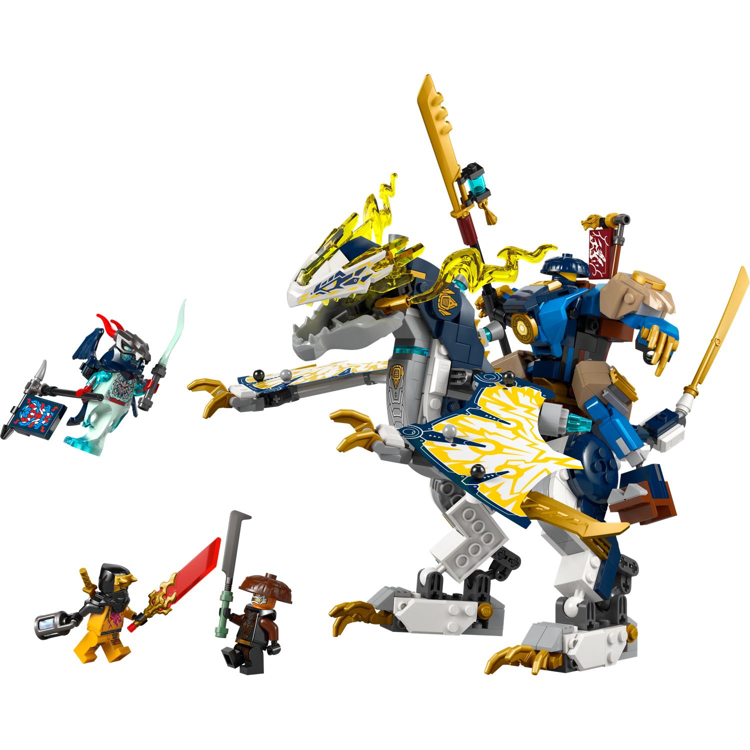LEGO® NINJAGO® - Robotul calaret de dragon al lui Rogue 71843, 584