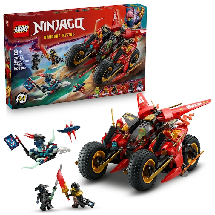 LEGO® NINJAGO® - Бойно превозно средство на нинджите 71844, 561 части