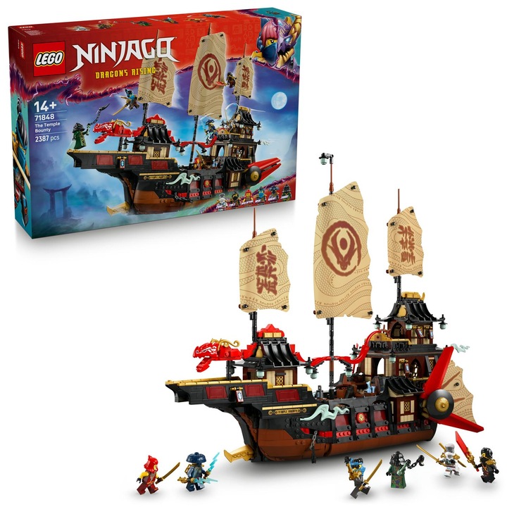 LEGO® NINJAGO® - Дарът от храма 71848, 2387 части