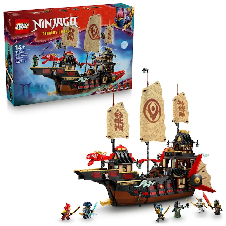 LEGO® NINJAGO® - Дарът от храма 71848, 2387 части