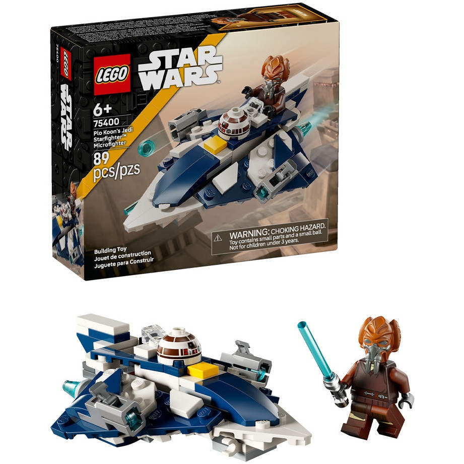 LEGO® Star Wars™ - Micronava de lupta Jedi Starfighter™ a lui Plo Koon 75400, 89 piese