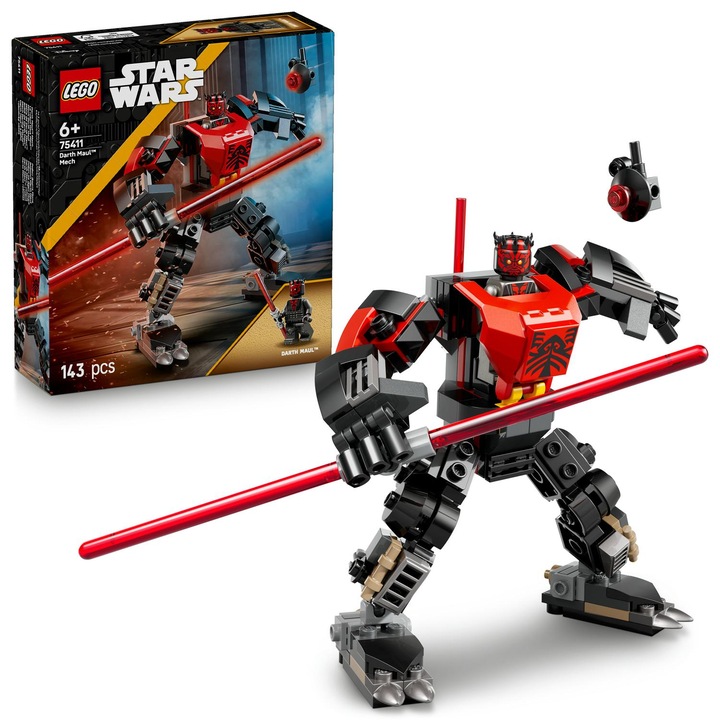 LEGO® Star Wars™ - Darth Maul™ Mech 75411, 143 db