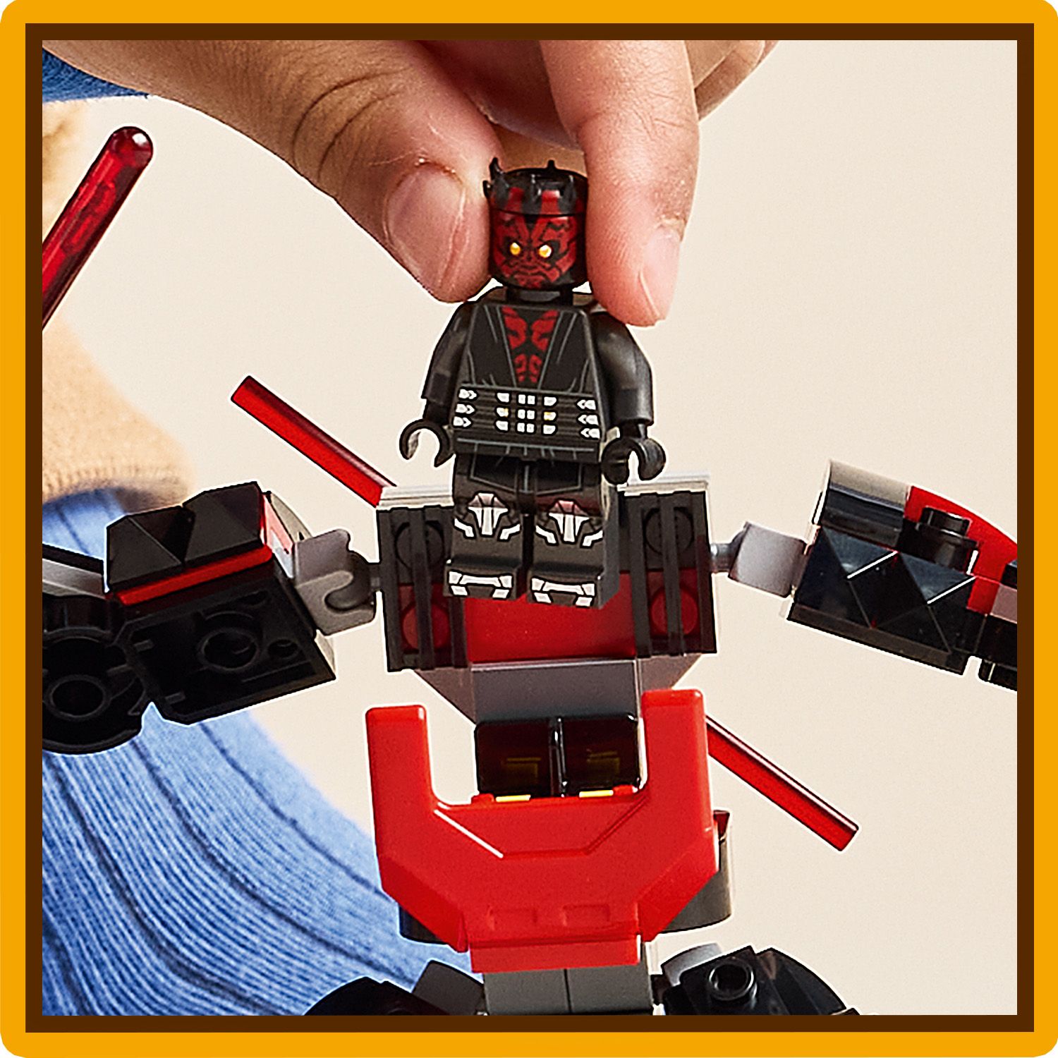 LEGO® Star Wars™ - Robotul Darth Maul 75411, 143 piese - eMAG.ro