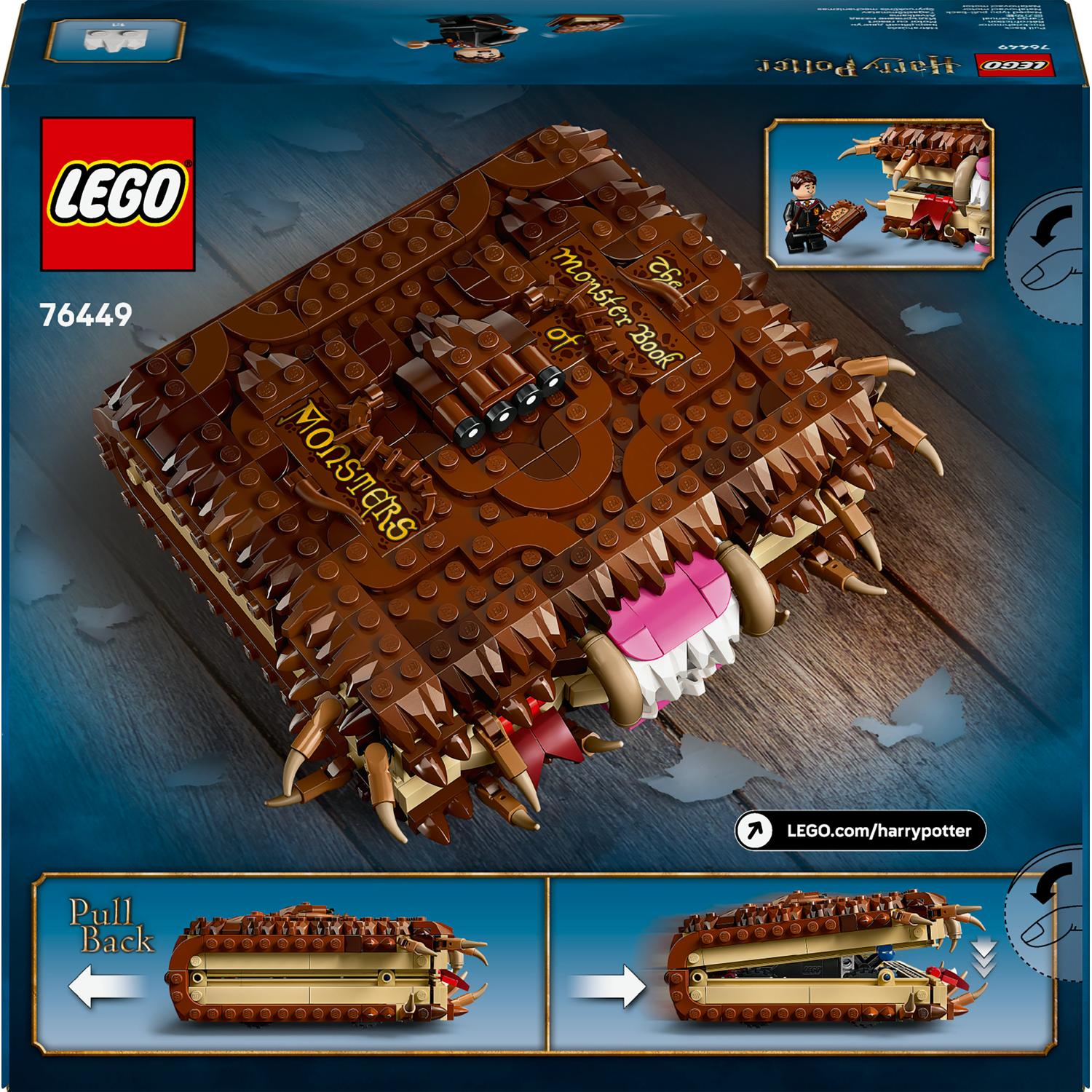 LEGO® Harry Potter™ - Cartea monstrilor Colti de monstru 76449