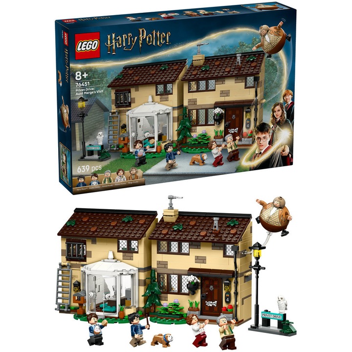 LEGO® Harry Potter™ - Privet Drive: Marge néni látogatása 76451, 639 db