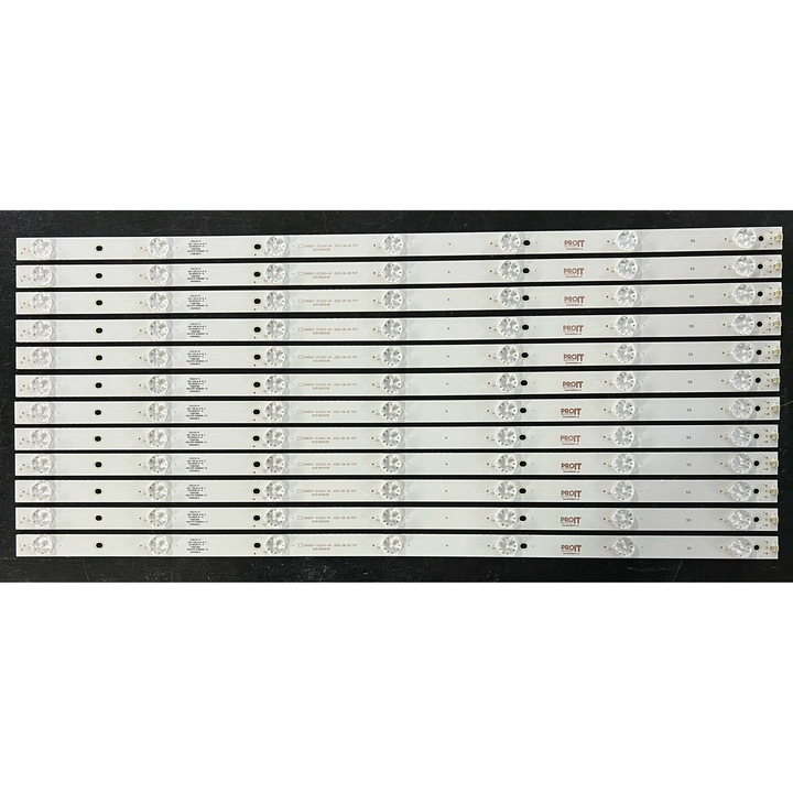 Set barete alte marci 65" - 12 barete x 7 leduri - 6V - 615mm - MS-L1356 V2 - CX65D07-ZC22AG-04