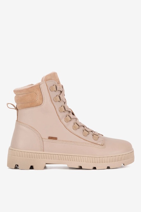 Ghete dama Lasocki Young, 5905588906803, Piele naturala, Bej, Bej