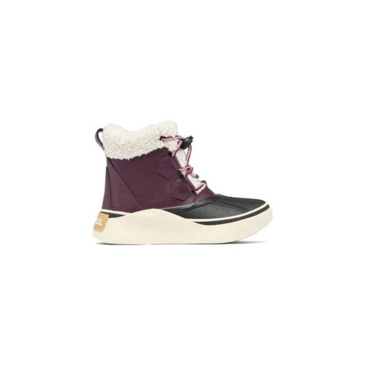 Ghete dama Sorel, 304096747, Piele naturala, Violet, Violet, 38