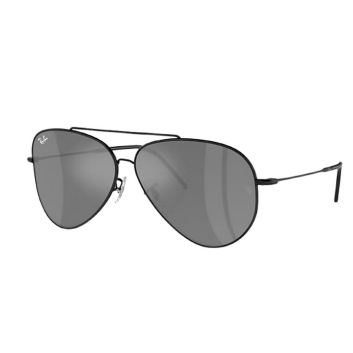 Ochelari de soare Ray-Ban, R0101S Aviator Reverse, negru-gri, 59-11-140