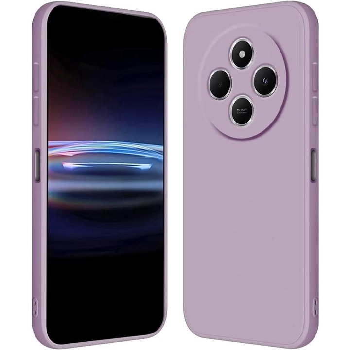 Husa Soft Touch, slim, ALC Mobile, anti soc, compatibila cu HONOR Magic 7 Lite, Lila Tpu