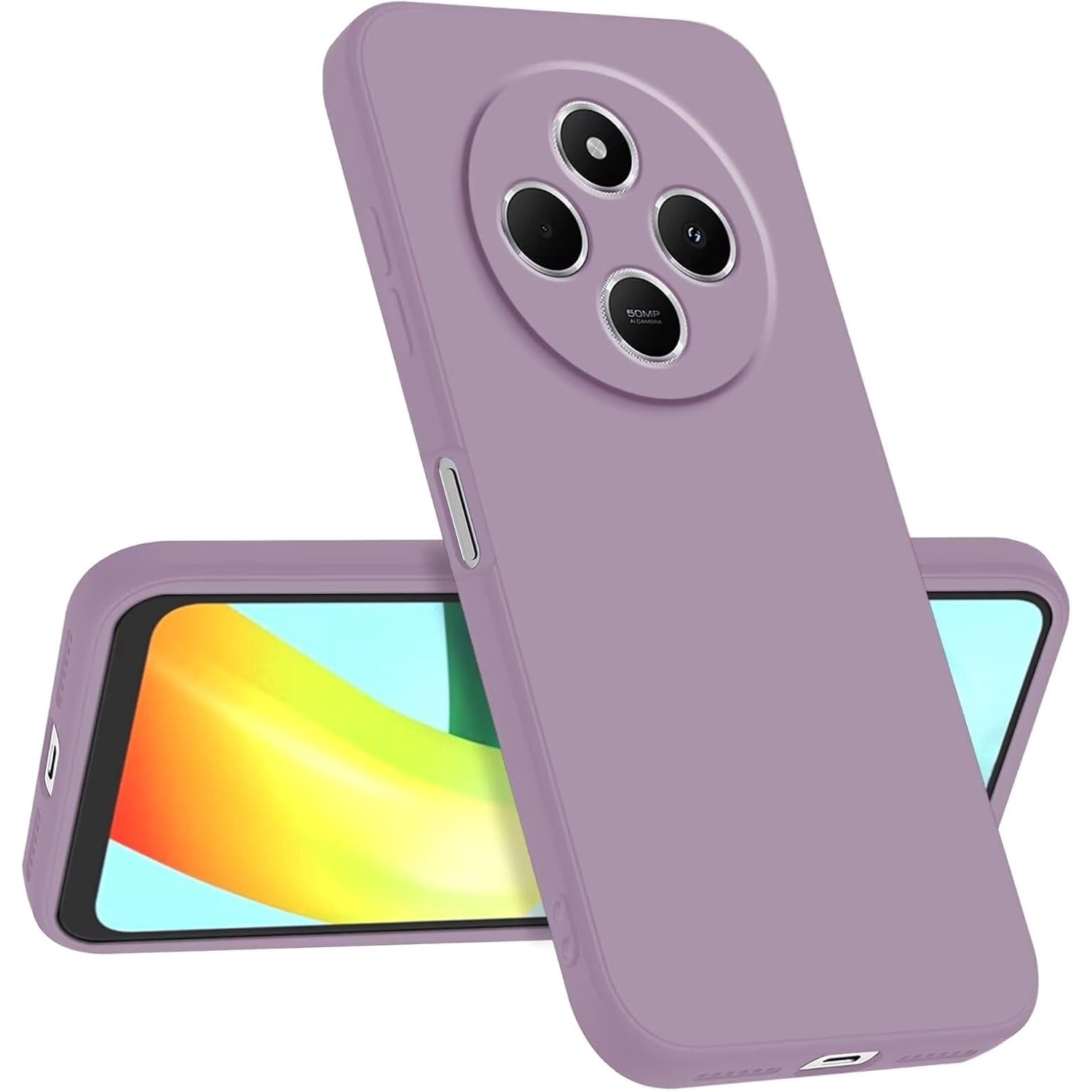 Husa Soft Touch, slim, ALC Mobile, anti soc, compatibila cu HONOR Magic 7 Lite, Lila Tpu