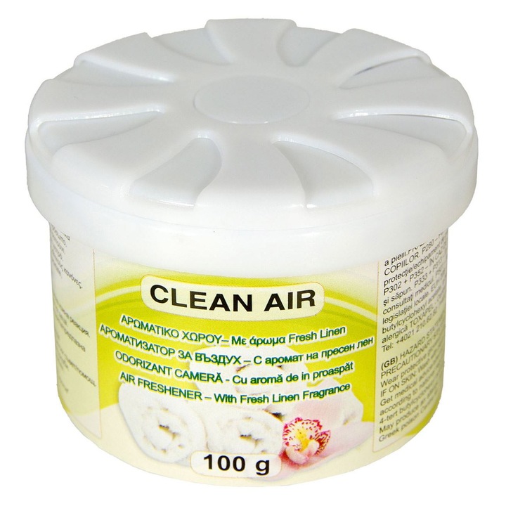 Szoba légfrissítő gél len aromával 100g