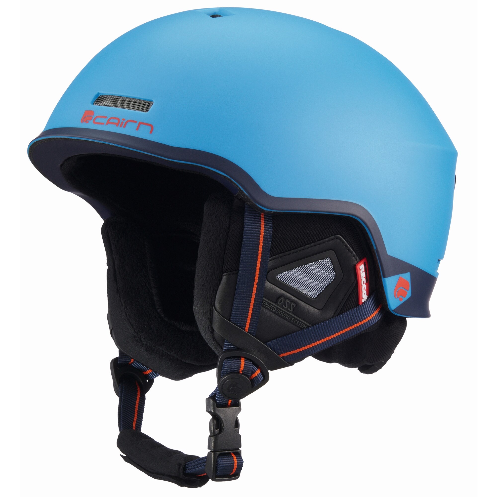 Casca ski si snowboard Cairn Centaure Rescue, inclusiv esarfa protectie gura si gat, albastru, marimea 56/58