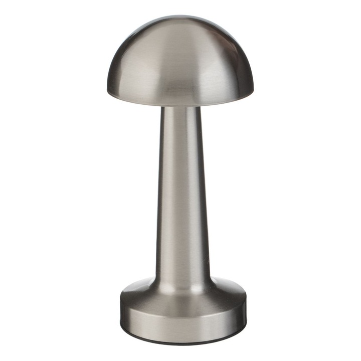 Veioza Metalica cu USB 3 Nivele de Lumina & Functie Touch 23cm