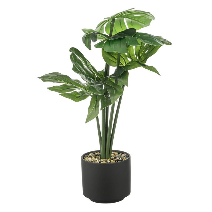 Műnövény, Dekoratív Modell, Kerámia cserép, Méretek 15x60cm, MYONNA IT & E-COMMERCE ®