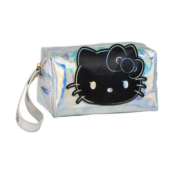 Hello Kitty szemhéjfesték paletta, rózsaszín, 100% poliuretán, gyerekeknek