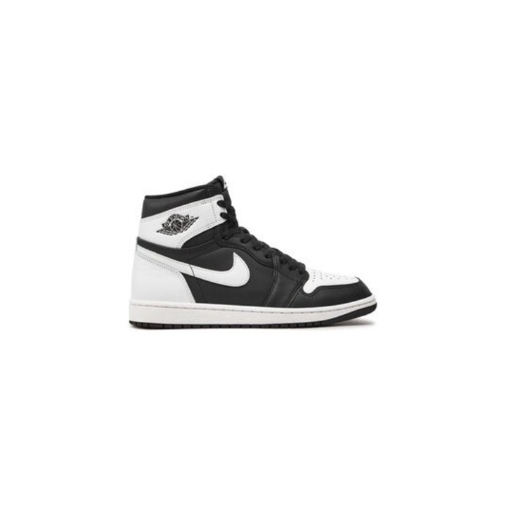 Pantofi sport barbati Nike, 304496493, Piele naturala, Negru, Negru