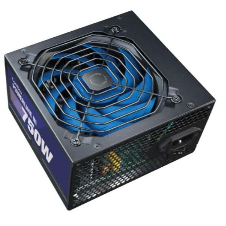 Surse PC CoolBox COO-FAPW3-750 750 W, negru, 15 cm, cu intrerupator on/off