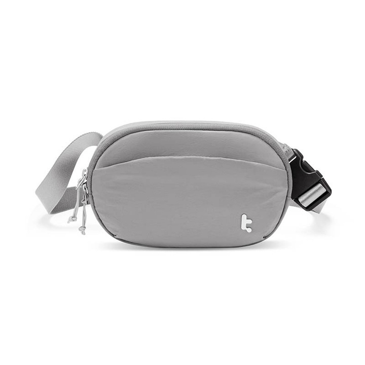 Borseta Unisex pentru Activitati Fizice, T50, Nailon, Metal Gray