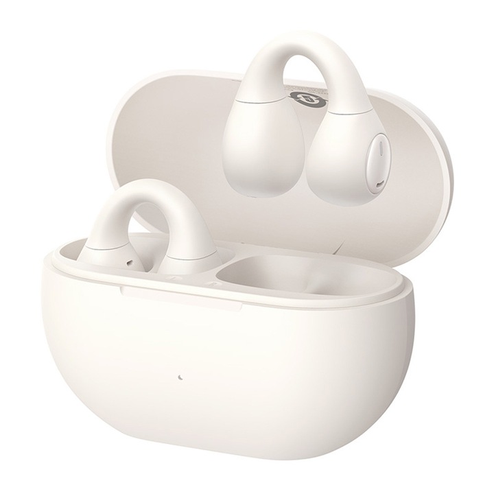 Casti In-Ear Wireless Bluetooth 5.4 TWS Model A00079500223-00 Noise Canceling Bass Puternic Alb Baseus