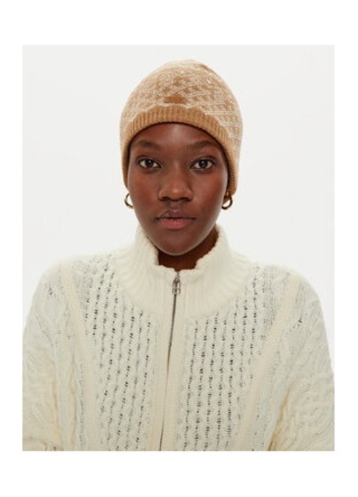 Caciula de dama, Cmp, bej, material lana, one size