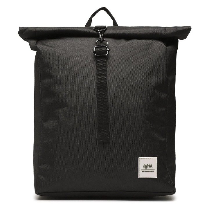 Rucsac barbatesc, lefrik, Negru, textil, One Size