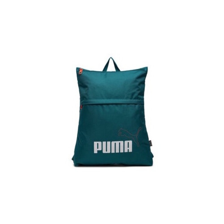 Rucsac fitness Puma Phase Elemental, verde, plastic