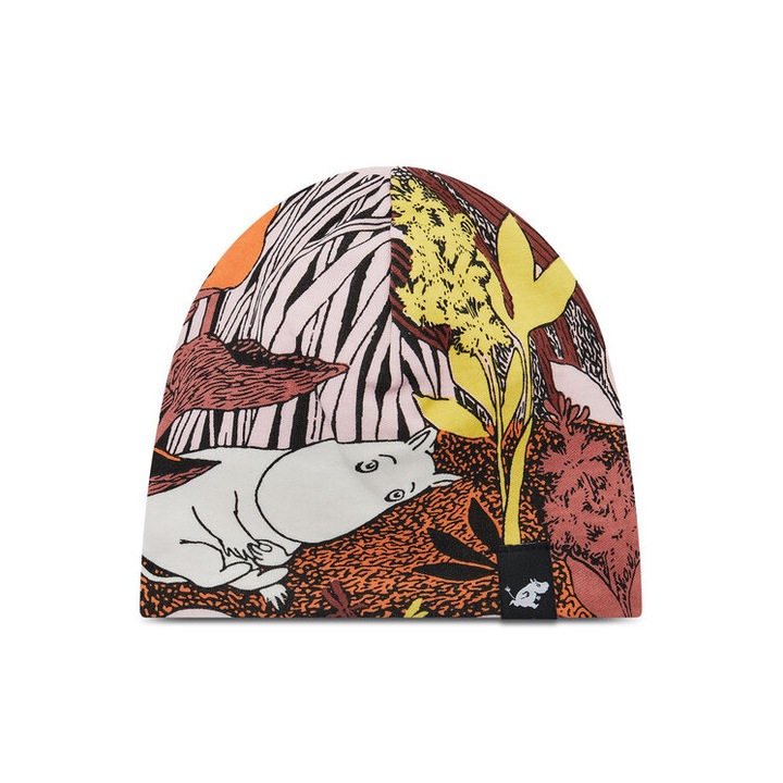 Caciula copii Reima Moomin Avig 518585 roz, material sintetic