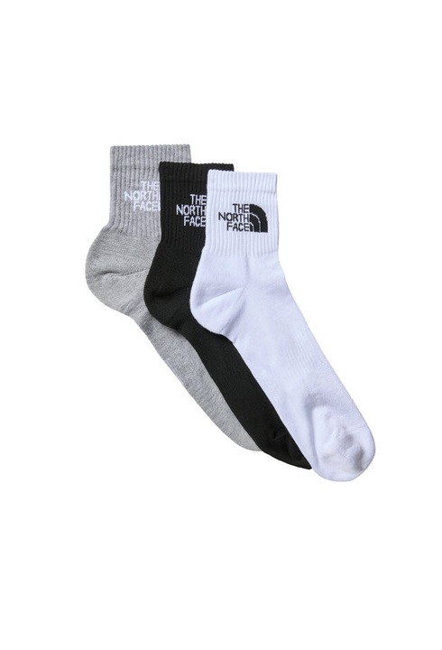 The North Face-NF0A882G3OW1 sportzokni, sportmodell, rövid szárú, 3 darab, többszínű