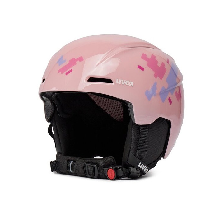Casca de protectie sport Uvex Viti, roz, material plastic