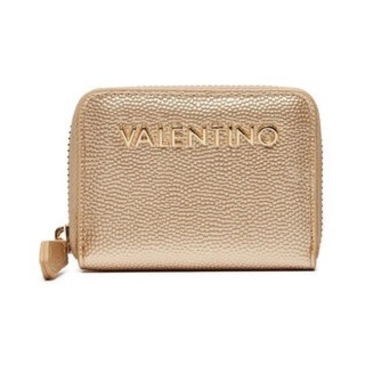 Portofel dama Valentino Divina, material sintetic, auriu