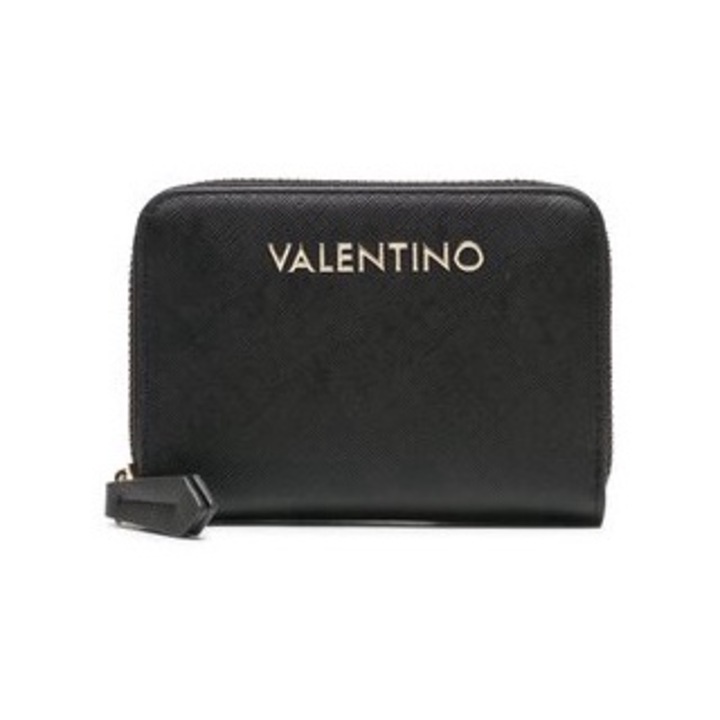 Portofel dama Valentino, plastic, negru