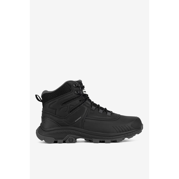 Férfi csizma HUNTER AWW EVERGREEN SNOW HIKER WP, fekete, Fekete
