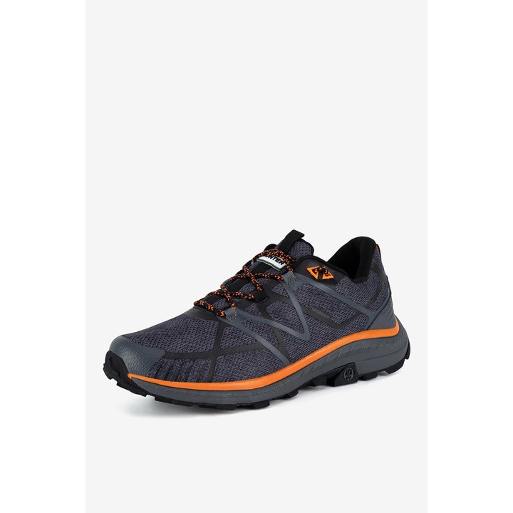 Ghete trekking HUNTER MAKANA HIKER WP gri, material textil, 45 EU