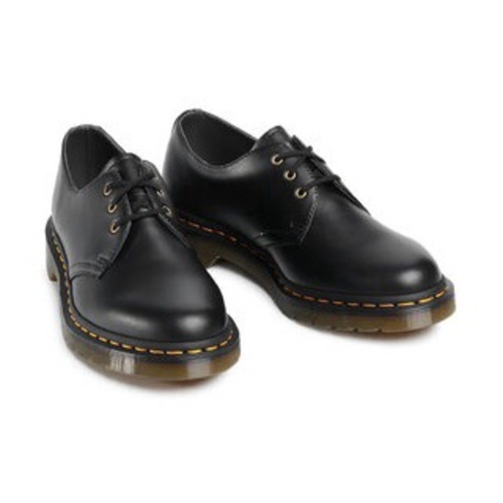 Дамски мокасини Dr. Martens, 1461 Vegan, екокожа, черни, Черен