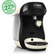 Masina de cafea cu capsule Bosch TAS107E, 1400 W, rezervor 700 ml, negru/crem