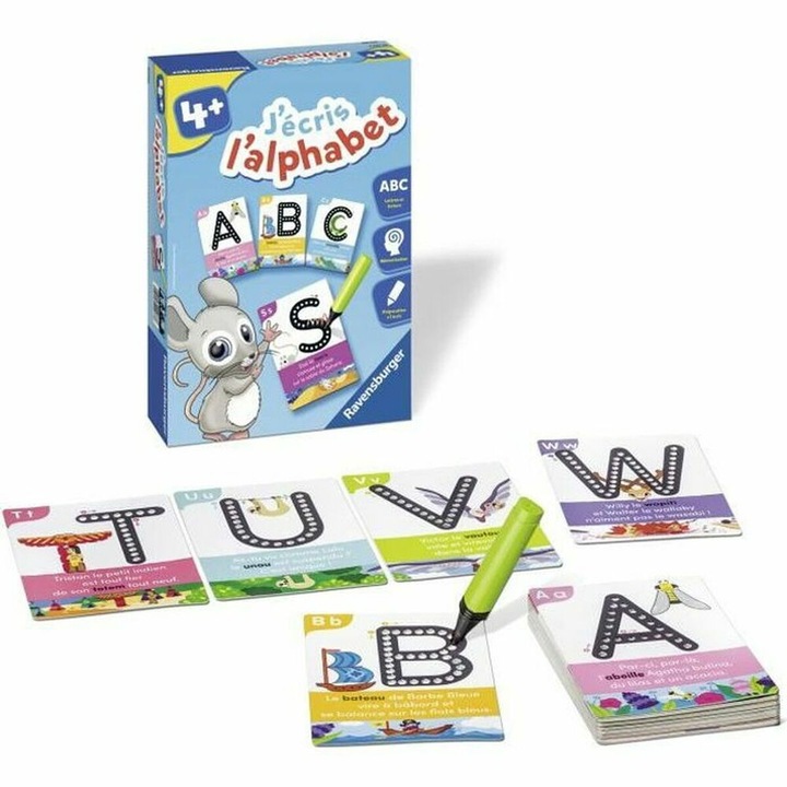Ravensburger oktatási játék Írom az ábécét, többszínű