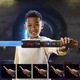 Sabie jucarie, Hasbro Lightsaber, multicolor, cu efecte sonore, 4 ani+