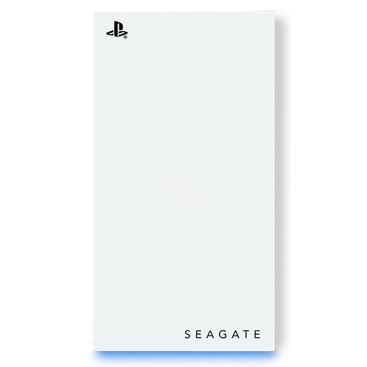 Външен твърд диск Seagate 1 TB, бял, USB 3.2, 66 гр