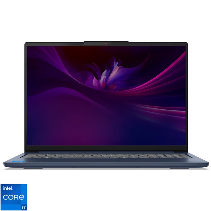Laptop Lenovo IdeaPad, Intel® Core™ i7-13620H pana la 4.9GHz, 15.3" WUXGA, IPS, 300 niti, 40GB DDR5, 1920 GB SSD, Intel® UHD, bleumarin