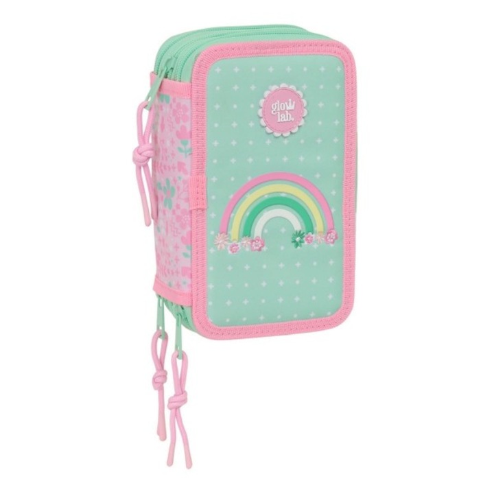 Penar echipat cu 3 fermoare Glowlab Amazing, Safta, 37 piese