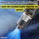 Aspirator Auto Portabil 120W, 6000PA, Reincarcabil USB Type-C, 2000mAh, Filtru Lavabil, Set Accesorii, 26×10×7 cm, Negru