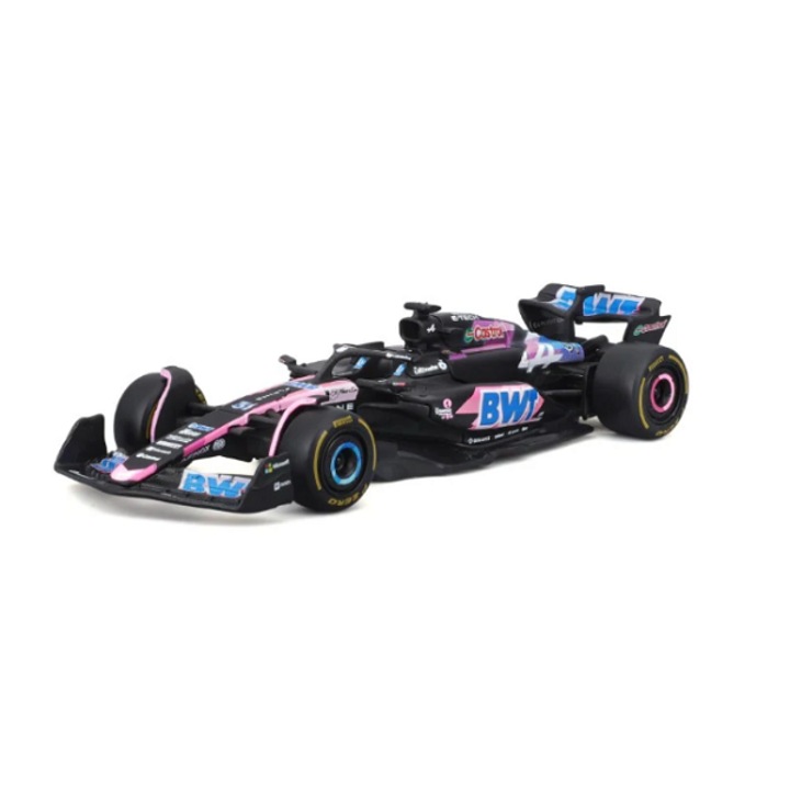 Macheta Alpine F1 Team BWT, A524, no. 31, 2024, Esteban Ocon, Bburago 1/43