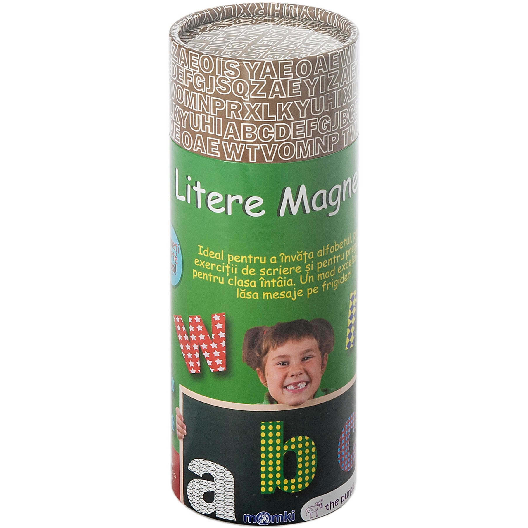 Lumea Magnetilor Purple Cow Litere Magnetice
